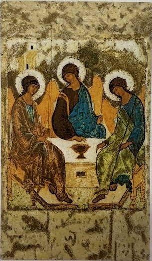 Holy Trinity Icon / Blank Prayer Cards (Pack of 100)